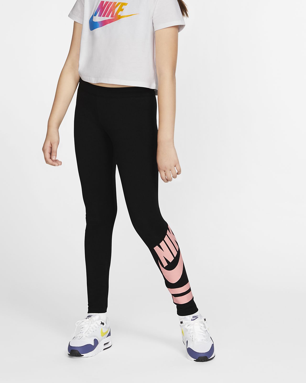 Nike леггинсы Sportswear girls' graphic Leggings