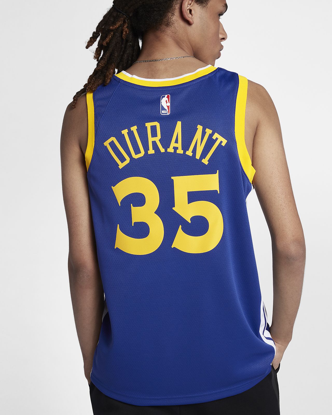 金州勇士队 (kevin durant) nike icon edition swingman jersey