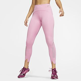 peach nike tights