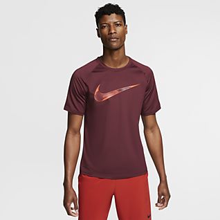 Nike Shirt Herren Funktionsshirt neongelb X Neck Gr. M Nike Shirt Herren Funktionsshirt neongelb X Neck Gr. M