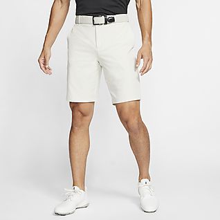 white nike golf shorts mens