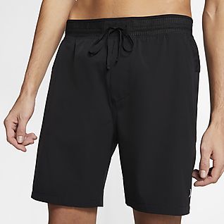 Brown Rugby Ball Mens Beach Shorts Casual Surfing Trunks with 3 Pockets