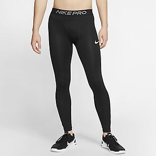mallas nike pro hombre amarillo