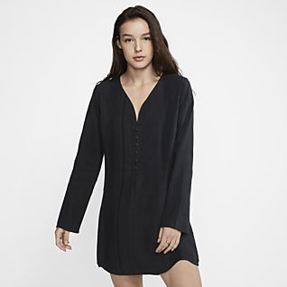 vestido nike manga larga