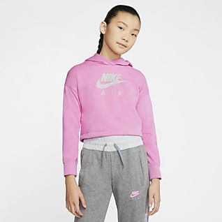 sudadera nike niña rosa