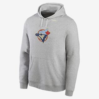 blue jays pullover jersey