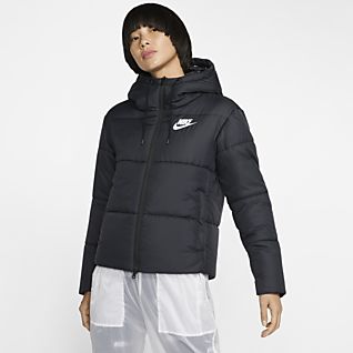 nike hooded puffer jacket