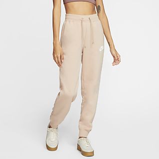 pantalones nike mujer beige