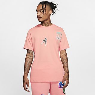 t shirt jordan arancione