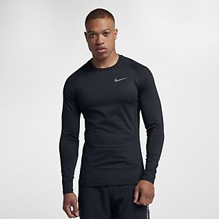 nike men's base layer long sleeve training top