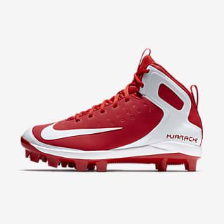 red nike running shoes