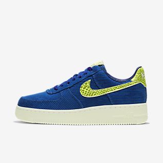 nike air force 1 mid mujer azul