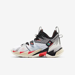 Kids Jordan Basketball Shoes Nike Fi