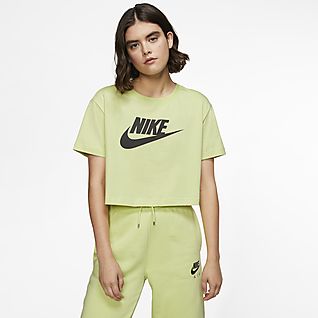white and red nike shirt women's