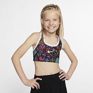 nike girls bras