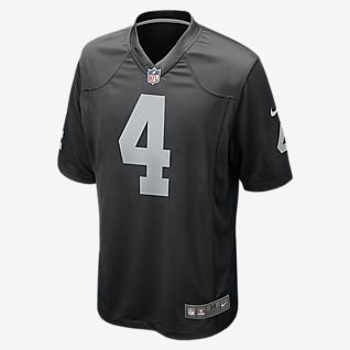 what color is the raiders home jersey