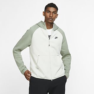 green and white nike tracksuit