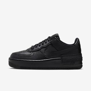 tenis nike air force negros