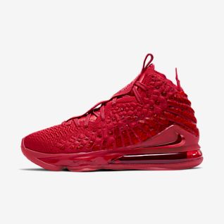 nike basketball shoes red