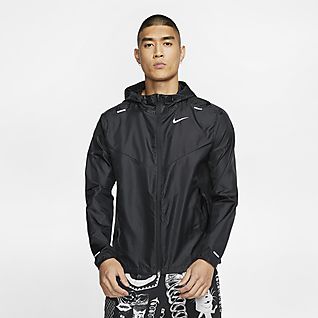abrigo nike hombre purpura