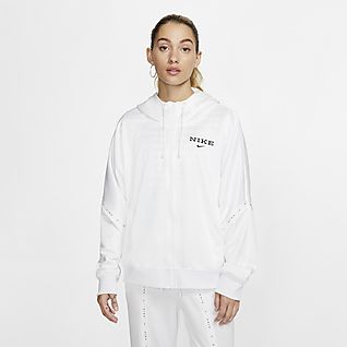 nike white tracksuit womens