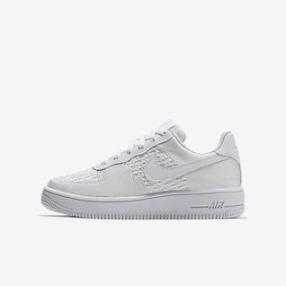 nike air force 1 flyknit mujer gris