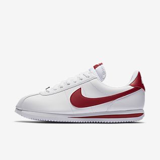 Nike Cortez Basic SL GS shoes white red blue Nike Cortez Basic SL GS shoes white red blue