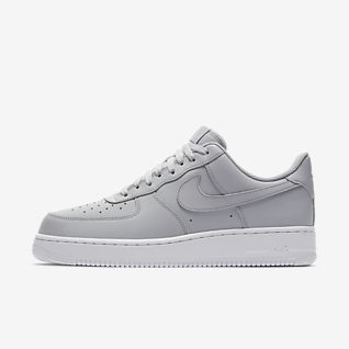 Buty damskie Nike Air Force 1 Białe ze srebrnym znaczkiem Buty damskie Nike Air Force 1 Białe ze srebrnym znaczkiem