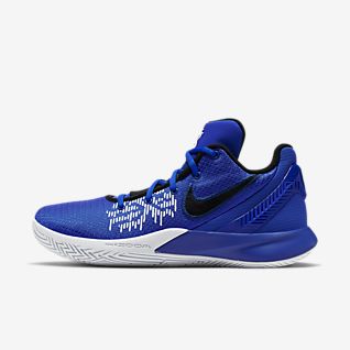 kyrie basketball shoes blue