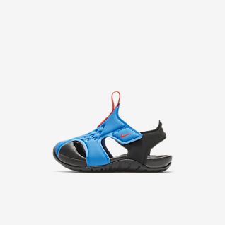baby blue nike sandals