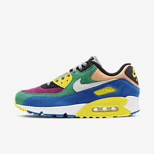 Men OFF WHITE X Nike Air Max 90 Running Shoes SKU