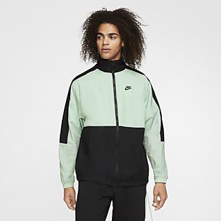 nike gilet green