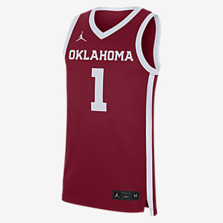 oklahoma university basketball jersey