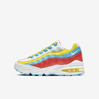 blue yellow orange air max