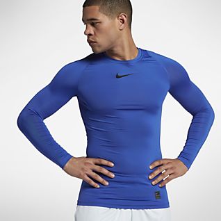 nike base layer blue