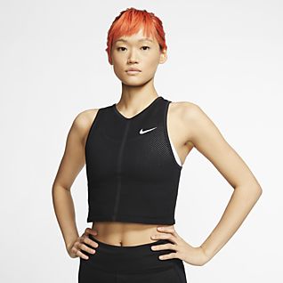 nike racing crop top