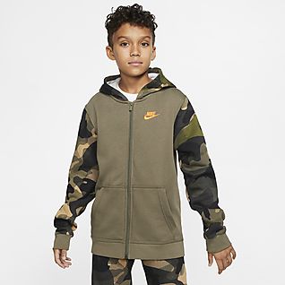 Nike felpa mimetica store
