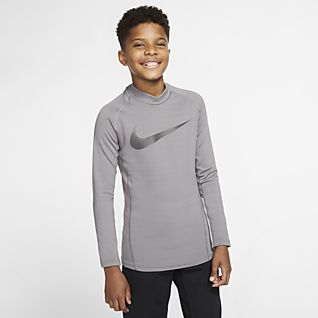 nike mock neck compression