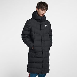 chaqueta nike negra hombre