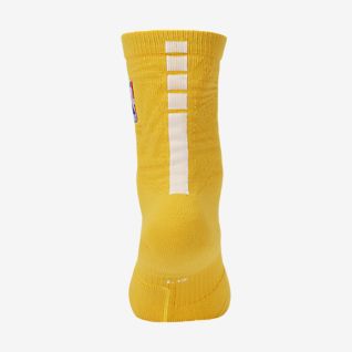 yellow nike basketball socks