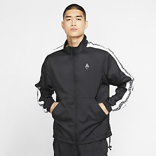 nike tracksuit tops mens