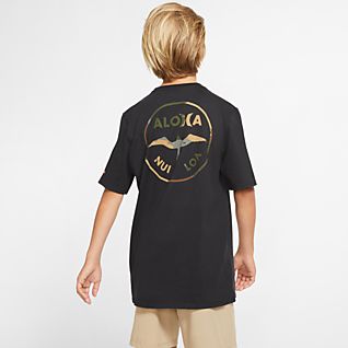 hurley boys shirts
