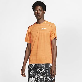 orange nike dri fit shirt