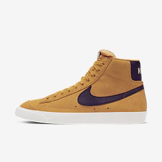 nike blazer mid hombre dorados