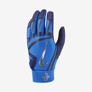 nike blue batting gloves