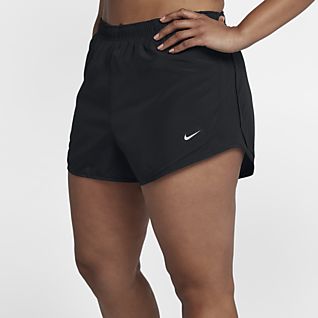 nike women's plus size running shorts