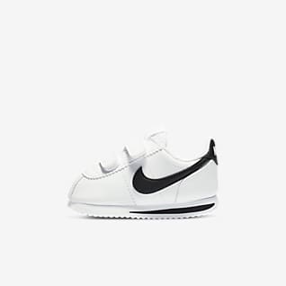 white nike baby trainers