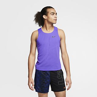 Nike Breathe Tank Top Tailwind Cool Herren blue Nike Breathe Tank Top Tailwind Cool Herren blue