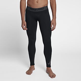 mallas nike pro hombre negro