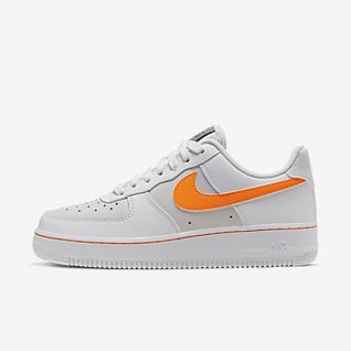 nike air force orange tick